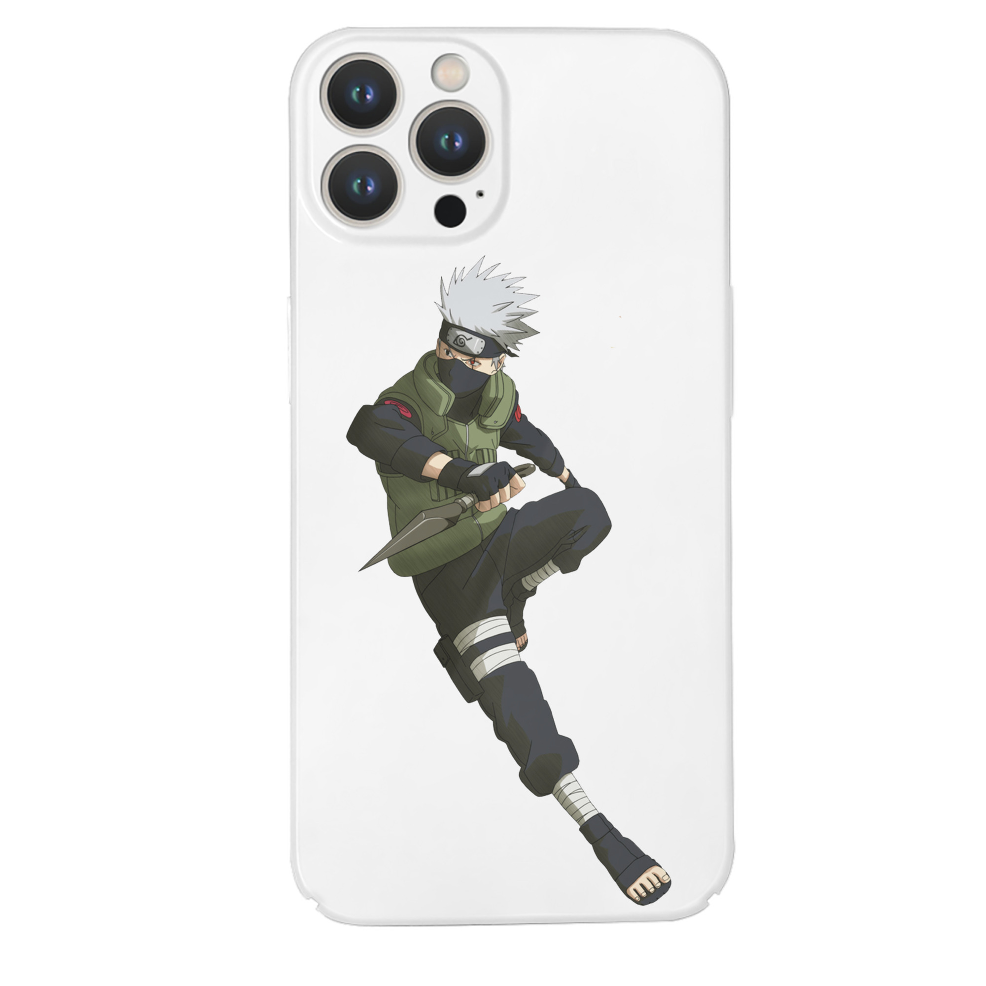 （画像用） NARUTO -ナルト- はたけ カカシ Hatake Kakashi 【iPhone 14シリーズ対応】ハードケース